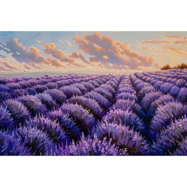 Acrylic Lavender canvas